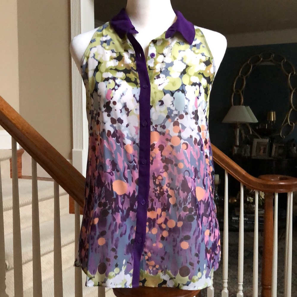 ✨HP✨ NWT W118 by Walter Baker Printed Top, S - Picture 1 of 8